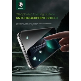 گلس حریم شخصی آیفون 17 پرو مکس گرین لاین Green Lion 3D Silicone Plus Iphone 17 PRO Max GN3DSIL17PMBK