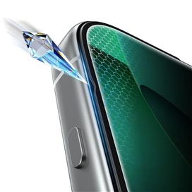 گلس حریم شخصی آیفون 17 پرو گرین لاین Green Lion 3D Silicone Plus Iphone 17 PRO GN3DSIL17PMBK