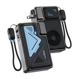 شارژر دیواری و پاوربانک وایرلس20000 پاورولوژی Powerology Wall Charger MagSafe PPBMH104BK