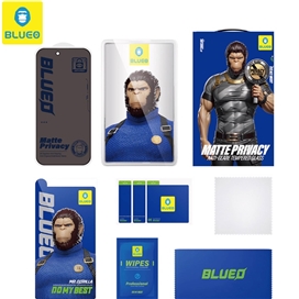 محافظ صفحه بلو مات پرایوسی Blueo Full Cover Anti-Peep privacy Matte Glass مناسب برای Apple iPhone 17 Pro