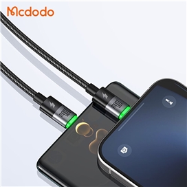 کابل شارژ چند سر تایپ سی 100 وات 1.5 متر مک دودو Mcdodo 2in1 Cable CA-6740