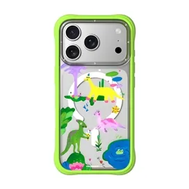 قاب برند Youngkit یانگ کیت مدل danida.o | Dino World مناسب برای Apple iPhone 17 Pro Max