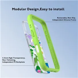 قاب برند Youngkit یانگ کیت مدل danida.o | Dino World مناسب برای Apple iPhone 17 Pro Max