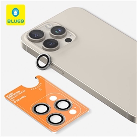 رینگ محافظ لنز اورجینال آیفون BLUEO ORIGIN METAL FRAME LENS PROTECTOR GLASS مناسب برای Apple iPhone 16E
