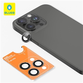 رینگ محافظ لنز اورجینال آیفون BLUEO ORIGIN METAL FRAME LENS PROTECTOR GLASS مناسب برای Apple iPhone 16E
