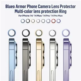 رینگ محافظ لنز آیفون 14 Apple iphone 13 Mini BLUEO Metal Frame Lens Protector Glass