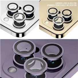 رینگ محافظ لنز آیفون 14 Apple iphone 13 Mini BLUEO Metal Frame Lens Protector Glass