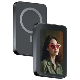 پاوربانک وایرلس 5000 مگ سیف و قاب عکس هوشمند گرین لاین Green Lion Power Frame GNPWRFMPB توان 20 وات