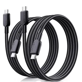 کابل شارژ 240 وات 0.9 متری USB-C به USB-C انکر مدل A81D5
