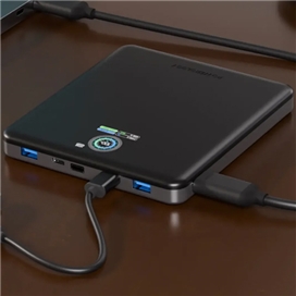 هاب چند منظوره و پاوربانک 20000 میلی‌آمپر Powerology VoltStream مدل PPBCHA89