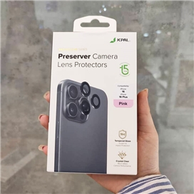 محافظ لنز دوربین برند جی سی پال JCPAL مدل Preserver مناسب برای Apple iPhone 17 Pro