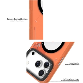 قاب مگسیف MagSafe برند یانگکیت YOUNGKIT مدل Sander Disk مناسب برای Apple iPhone 17 Pro Max