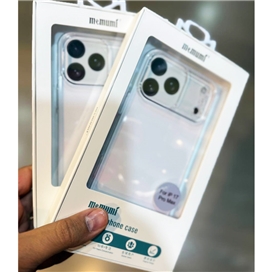 قاب شفاف تلقی برند ممومی memumi مدل Full Cover Camera مناسب برای Apple iPhone 17 Pro