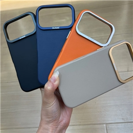 قاب چرمی مگسیف MagSafe برند ممومی memumi مدل Bo Ming Series مناسب برای Apple iPhone 17 Pro