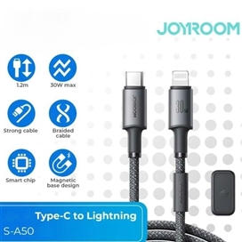 کابل شارژ دو سر تایپ سی 60 وات جویروم Joyroom Type-C To Type-C 1.2M Data Cable S-A50