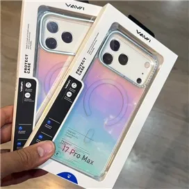 قاب مگسیف MagSafe ووی VAWI مدل نگین دار مناسب برای Apple iPhone 17 Pro Max