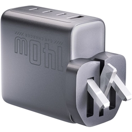 آداپتور شارژ 140 وات پاورولوژِی Powerology Voltflow GaN Wall Charger PWGAN140WBK