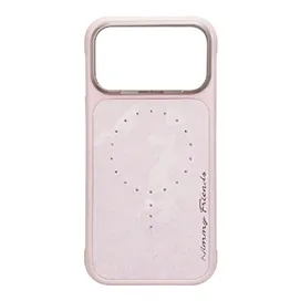 قاب برند نیمی مگ سیف نگین دار مدل Nimmy Magsafe Fashion Series مناسب برای Apple iPhone 17 Pro Max