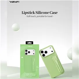 قاب برند ووی مدل Vawi lipstick silicone case مناسب برای Apple iPhone 17 Pro Max