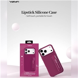 قاب برند ووی مدل Vawi lipstick silicone case مناسب برای Apple iPhone 17