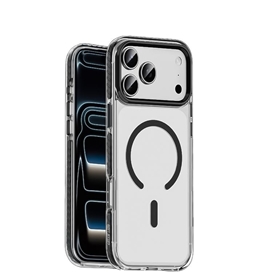 قاب محافظ گرین لاین آیفون مدل Green Lion MasgSafe Prestige Case GNMXMG17PMBK مناسب برای Apple iPhone 17 Pro Max