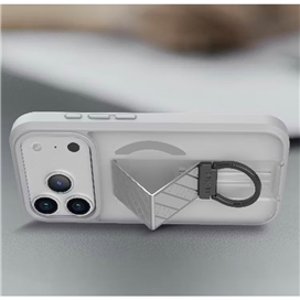 قاب مگسیف MagSafe ضد ضربه لولو Levelo مدل استند دار Morphix Clara مناسب برای Apple iPhone 17 Pro Max