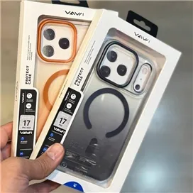 قاب مگسیف MagSafe برند ووی VAWI مدل فول لنز مناسب برای Apple iPhone 17 Pro