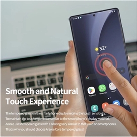 گلس شیشه ای گوشی آراری مدل Core مناسب Galaxy S25 Ultra پک دو عددی