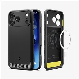 قاب برند اسپیگن Rugged Armor مدل (MagFit) برای Apple iPhone 17 Pro Max