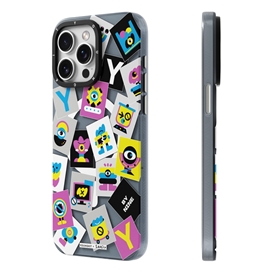 قاب YOUNGKIT یانگکیت White S.Nine Colorful Eyes Magsafe Series مناسب برای Apple iPhone 14 Pro Max