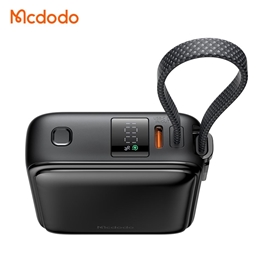 پاوربانک 10000 مک دودو Mcdodo MC-2550 توان 22.5 وات با کابل متصل