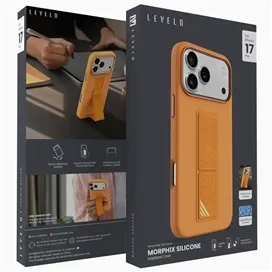 قاب برند لولو مدل Levelo Morphix Silicone Case مناسب برای Apple iPhone 17 Pro Max
