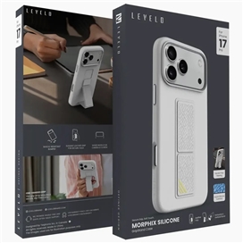 قاب برند لولو مدل Levelo Morphix Silicone Case مناسب برای Apple iPhone 17 Pro Max