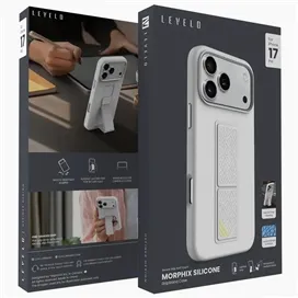 قاب برند لولو مدل Levelo Morphix Silicone Case مناسب برای Apple iPhone 17 Pro Max