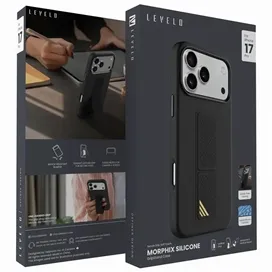قاب برند لولو مدل Levelo Morphix Silicone Case مناسب برای Apple iPhone 17 Pro Max