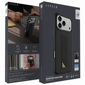 قاب برند لولو مدل Levelo Morphix Silicone Case مناسب برای Apple iPhone 17 Pro