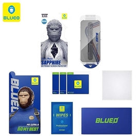 محافظ صفحه پرایوسی بلو یاقوتی با اپلیکاتور Blueo SAPPHIRE HD Privacy Screen Protector مناسب برای Apple iPhone 17 Pro