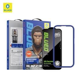 گلس محافظ صفحه برند بلو مدل Blueo full Display Curved Edge HD Temperd Glass مناسب برای Apple iPhone 16 Pro