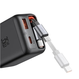 آداپتور دو پورت 35وات با کابل جمع شونده تایپ سی مک دودو Mcdodo FreeGO Charger CH-1280