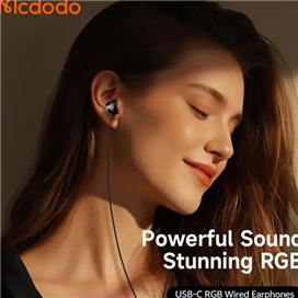 هندزفری تایپ سی مک دودو Mcdodo Sparkling Type-C Wired Earphones HP-4700