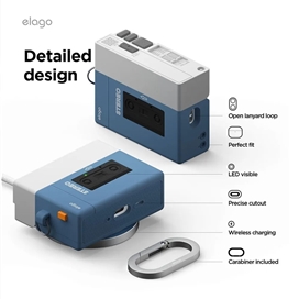 کاور کیس ایرپاد پرو 3 اپل برند Elago مدل Cassette Player مناسب برای AirPods Pro (3rd Gen)