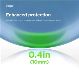 کاور کیس ایرپاد پرو 3 اپل برند Elago مدل Cassette Player مناسب برای AirPods Pro (3rd Gen)