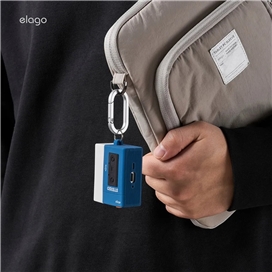 کاور کیس ایرپاد پرو 3 اپل برند Elago مدل Cassette Player مناسب برای AirPods Pro (3rd Gen)