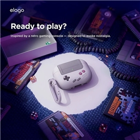 کاور کیس ایرپاد پرو 3 اپل برند Elago مدل AW5 Hang مناسب برای AirPods Pro (3rd Gen)