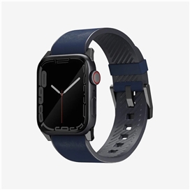 بند چرمی اپل واچ برند یونیک مدل Uniq Straden مناسب برای اپل واچ با سایز 44/45/46/49mm