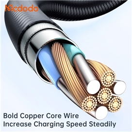 کابل قطع کن دار تایپ سی به لایتنینگ 36 وات 1.2 متری مک دودو Mcdodo Auto Power Off Type-C To Lightning CA-3160