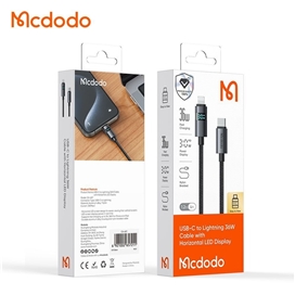کابل لایتنینگ به Type-C مک دودو Mcdodo CA-6570 دارای قطع کن خودکار طول 1.2 متر توان 30 وات