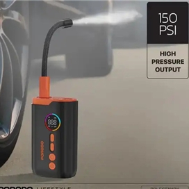 پمپ باد شارژی پرودو Porodo Electric Air Inflator PDLFST181BK
