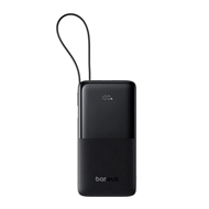پاوربانک 20وات 10000 با کابل بیسوس Baseus Power Bank Bipow 2 With Cable PPBD2-1W20