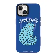 قاب YOUNGKIT یانگکیت Blue Polka Dot Cat Magsafe Series مناسب برای Apple iPhone 13